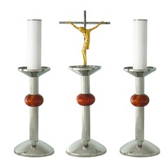 Conjunto Castiçal e Crucifixo de Mesa 123 - comprar online