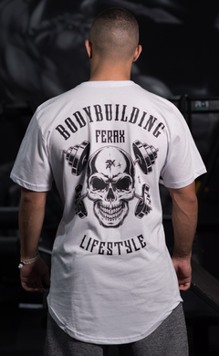Camiseta T-shirt Bodybuilding White