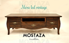 Mesa Led Vintage - MOSTAZA Muebles