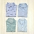 Camisa BLAS celeste palmeras - DEER JOY