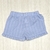 Short BELEN celeste rayado - comprar online