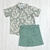 Camisa BLAS flor verde - DEER JOY