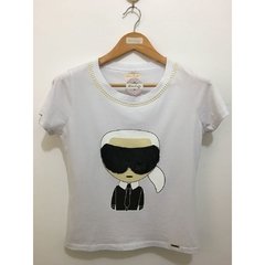 T-shirt gola careca manga curta Karl Lagerfeld - comprar online