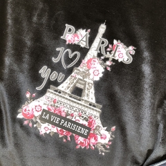 T-shirt em malha veludo alemao PARIS - comprar online