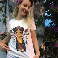 T-shirt gola careca manga curta NO TE DEMORES - comprar online