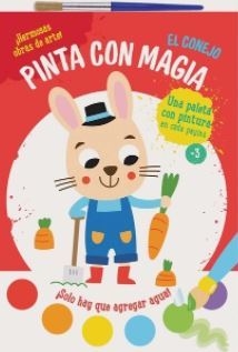 Pinta con magia: El conejo