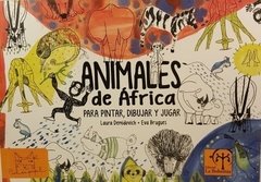 Animales de África para pintar, dibujar y jugar - comprar online