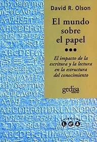 El mundo sobre el papel.