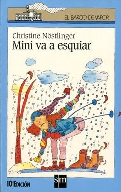 Mini va a esquiar