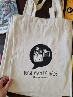 Tote bag - Donde viven los libros - comprar online