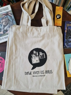 Tote bag - Donde viven los libros