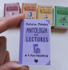 4 mini fanzines - Antología de lectores