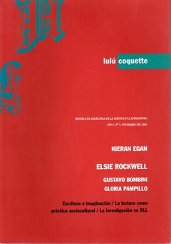 Revista didáctica de la lengua y la literatura Nro 3. Lulú Coquette.