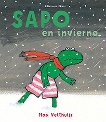 Sapo en invierno.