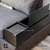 Sofá Box Black + puff 195 - Tapizado Lino Dubai en internet