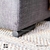 Sofá Box Black + puff 195 - Tapizado Lino Dubai - RoomDeco