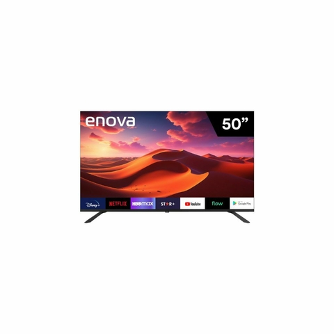 Smart TV Enova 50" LED 4K UHD Frameless Android (TE50UA10-TDF)