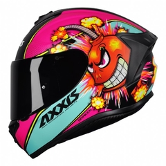 CAPACETE AXXIS DRAKEN BOMB MATT PINK