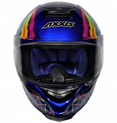CAPACETE AXXIS EAGLE DREAMS GLOSS BLUE GREY na internet