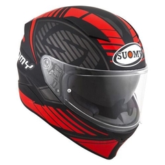 Capacete Suomy Speedstar SP Preto fosco e vermelho - comprar online