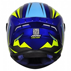 CAPACETE AXXIS DRAKEN VECTOR GLOSS BLUE YELLOW na internet