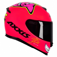 CAPACETE AXXIS MG16 CELEBRITY EDITION MARIANNY - Gasparzinho Motopeças
