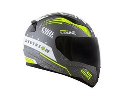 Capacete LS2 Rapid Thunder Titanium\flúor