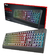 TECLADO TRUST GAMING ZIVA CON LED MULTICOLOR ESPAÑOL - tienda online