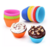 Molde Muffins Silicona Individual X12 Cupcakes - Lumpio