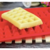 Molde Waffle Silicona Rectangular Wafflera Repostería Barra - comprar online