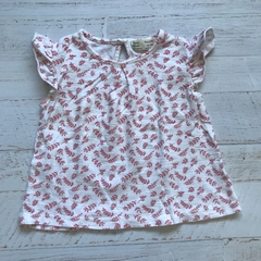 Remera de algodón. ZARA. T 3-6 meses