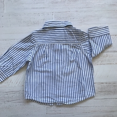 Camisa rayada manga larga. GAP. T 6-12 meses - Oh mamá!