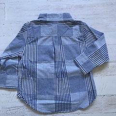 Camisa manga larga a cuadros. GAP. T 12-18 meses - comprar online