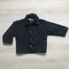 Campera azul de abrigo. TEX. 9-12 meses