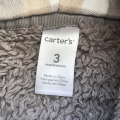 Campera de corderito marrón. CARTERS. 3 meses en internet