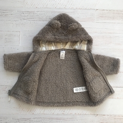 Campera de corderito marrón. CARTERS. 3 meses - comprar online