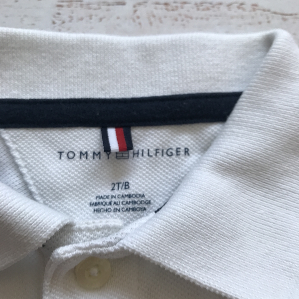 Chomba tommy hilfiger discount blanca