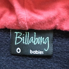 Buzo de algodón con cierre. BILLABONG. 0 meses - comprar online
