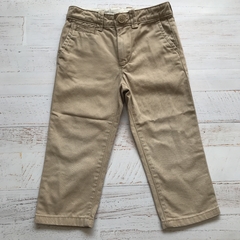 Pantalon de gabardina. GAP. T 2 años