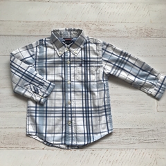 Camisa cuadrillé. TOMMY HILFIGER. T 18 y 24 meses.