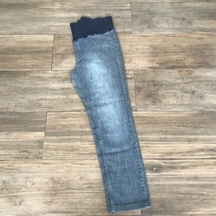 Jean recto con faja de algodón - comprar online