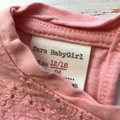 Remera manga corta de algodón. ZARA. T 12-18 meses. - comprar online