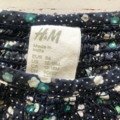 Blusa floreada. H&M. T 12-18 meses - comprar online