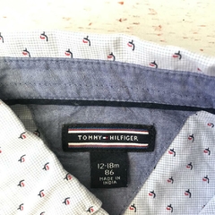 Camisa manga larga estampada. TOMMY HILFIGER, T 12-18 meses - comprar online