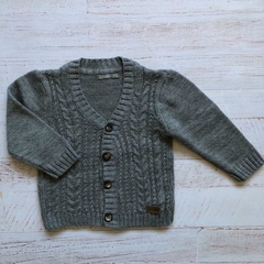 Cardigan escote en V. MIMO. T 6-9 meses