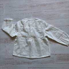 Camisa cuello mao. ZARA. T 6-9 meses en internet