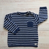 Sweater de hilo finito rayado. ZARA. T 18-24 meses