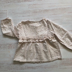 Camisa a lunares. ZARA. T 12-18 meses en internet