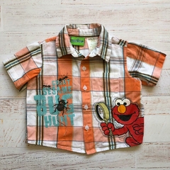 Camisa manga corta. SESAME STREET. T 12 meses