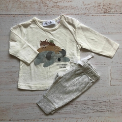 Remera de algodón. ZARA. T 1-3 meses - Oh mamá!